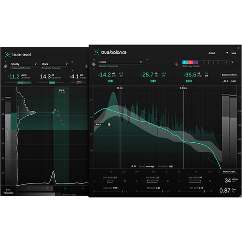 Sonible Metering Bundle with true:level and true:balance Plug-Ins (Download)