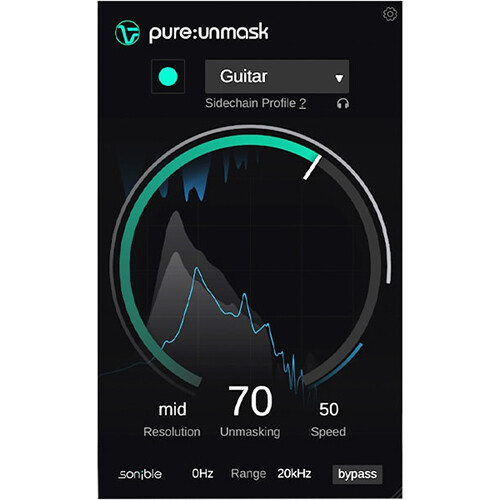 Sonible pure:unmask Spectral Mixing Plug-In