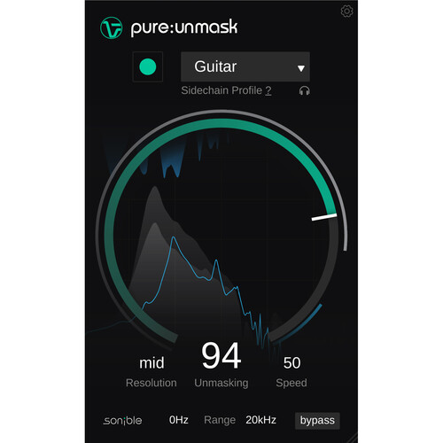 Sonible pure:unmask Spectral Mixing Plug-In (Crossgrade)