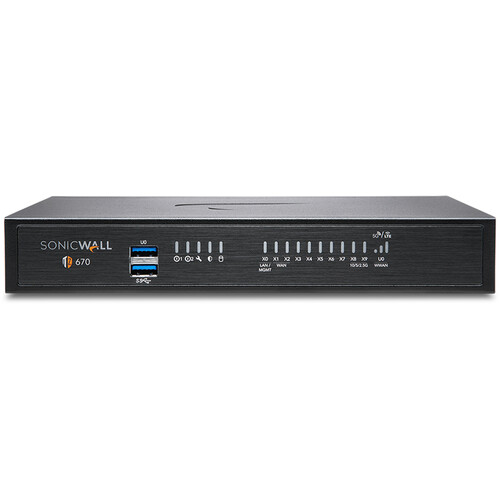 SonicWALL TZ670 Secure Upgrade Plus Essential Edition (2-Year)