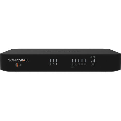 SonicWALL TZ80 Firewall with 1-Year Secure Connect Service Suite
