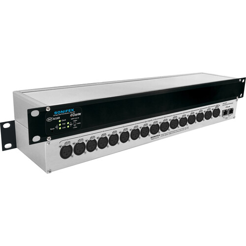 Sonifex AVN-AI16R 16-Input Dual Dante Interface with PoE