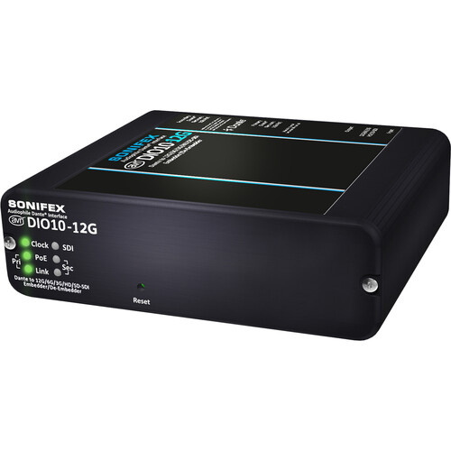 Sonifex AVN-DIO10-12G Dante to 12G/8G/3G/HD/SD-SDI AVN-DIO10-12G