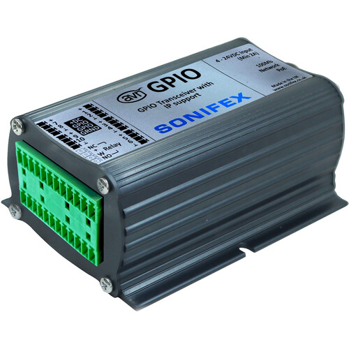 Sonifex AVN-GPIO GPIO to LAN Transceiver (Ember + UDP)