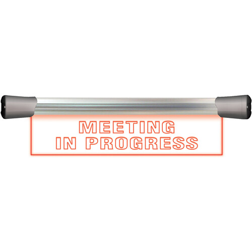 Sonifex SignalLED Single Flush Mount MEETING IN PROGRESS Sign (15.8")