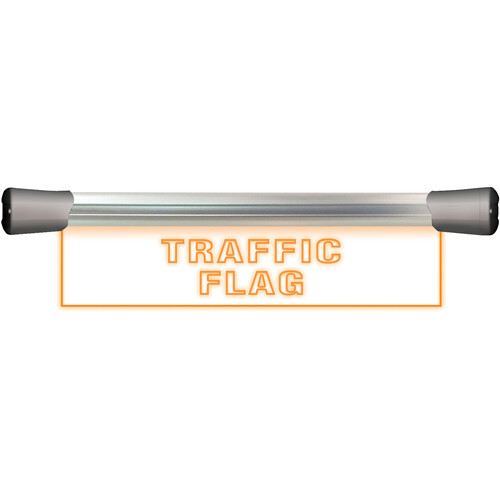 Sonifex SignalLED Single Flush Mount TRAFFIC FLAG Sign (15.8")