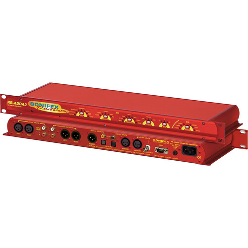 Sonifex RB-ADDA2 Combined A/D and D/A Converter (1 RU)