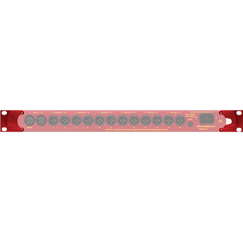 Sonifex 1 RU Rear Panel Rack Kit for Large Redboxes