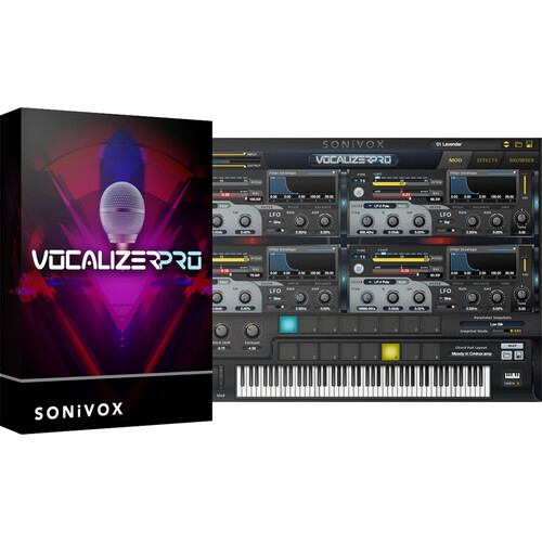 Sonivox Unveils Vocalizer Vocal Production Synthesizer
