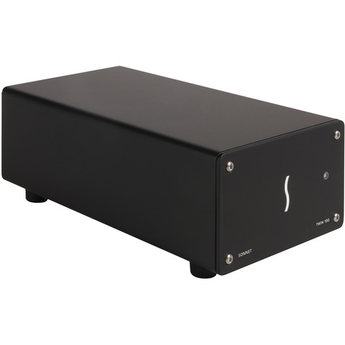 Sonnet Twin 10G Thunderbolt 3 to Dual-Port 10 Gigabit Ethernet Adapter