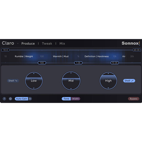 Sonnox Claro EQ Plug-In