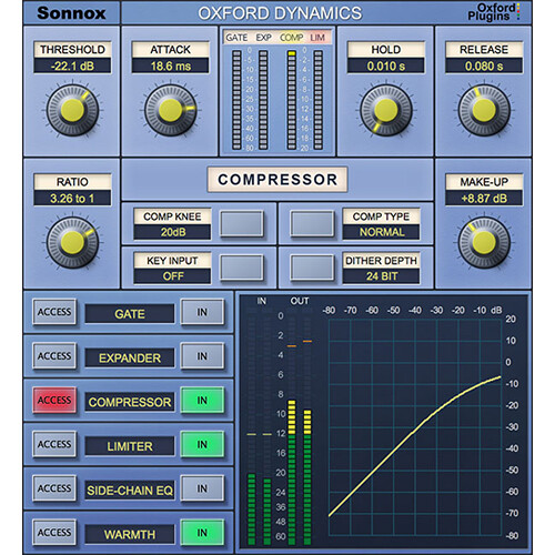 Sonnox Oxford Dynamics Audio Plug-In (HD-HDX)