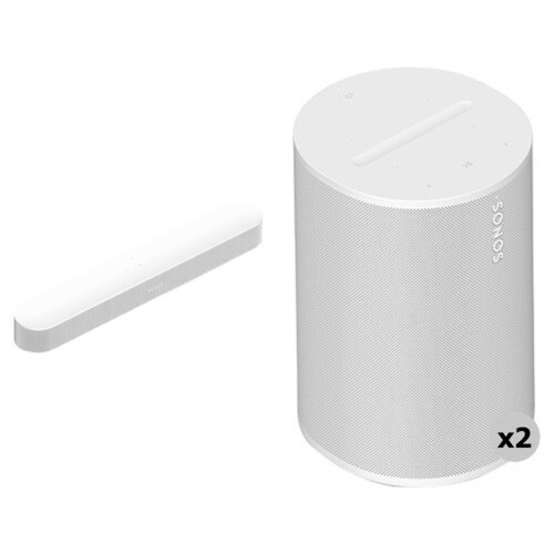 Sonos Surround Set with Beam (White) B&H Photo Video