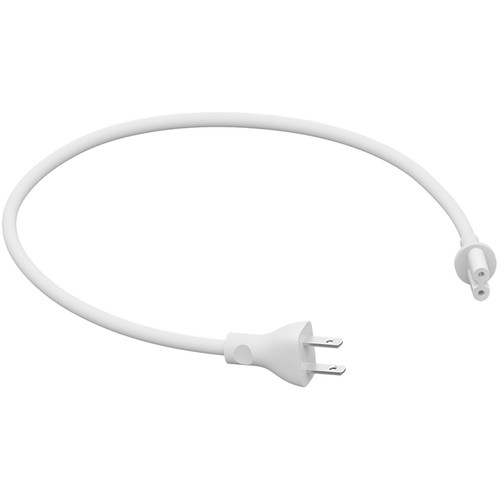 Sonos Short Power Cable for the Sonos PLAY:5, Beam, or Amp (White, 19.7")