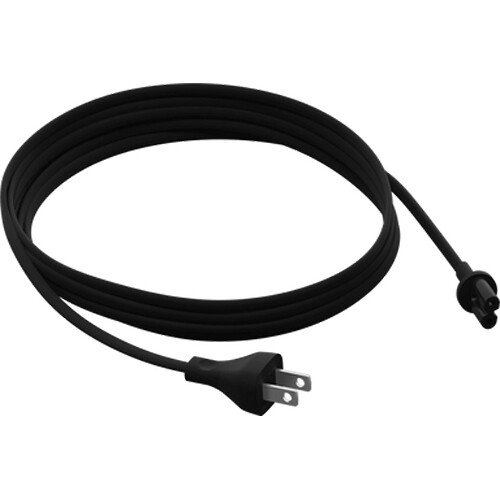 Sonos Power Cord for Amp, Beam, and Five (Black, 11.5')