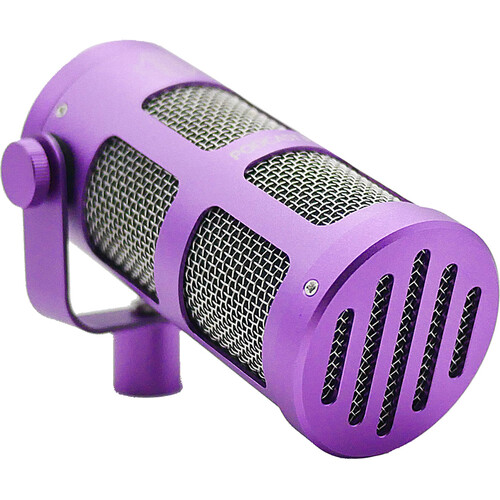 Sontronics PODCAST PRO Supercardioid Dynamic Broadcast Microphone (Purple)