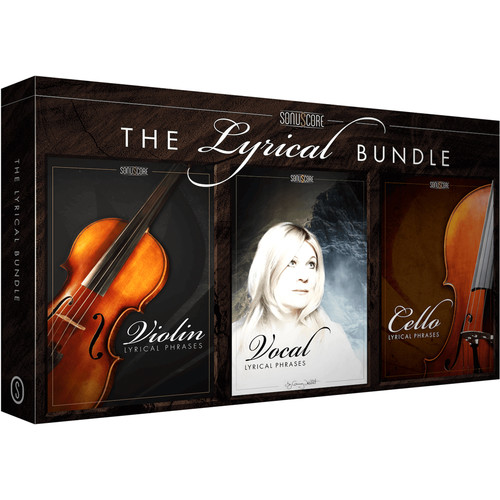 SONUSCORE Lyrical Bundle Cello, Vocal, and Violin Phrases for Composition and Sound Design (Download)