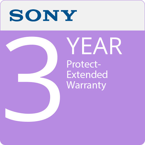 Sony Protect Extended Warranty for Digital Imaging Kits (3-Year, $1000-$2499.99)