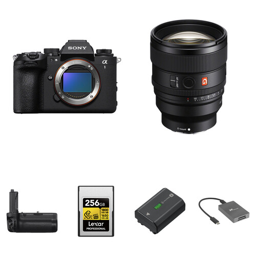 Sony a1 II Mirrorless Camera with 85mm f/1.4 Lens and Performance Kit