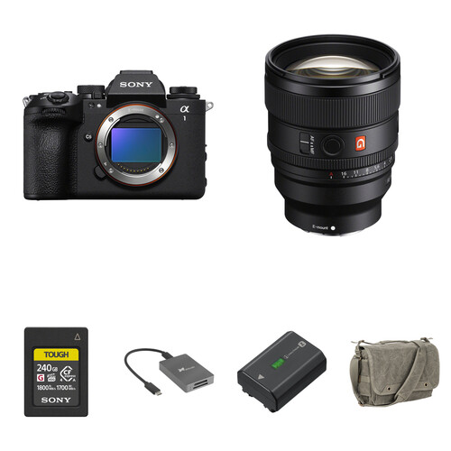 Sony a1 II Mirrorless Camera with 85mm f/1.4 Lens and Essentials+ Kit