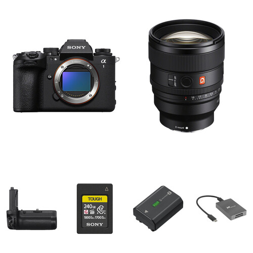 Sony a1 II Mirrorless Camera with 85mm f/1.4 Lens and Performance Kit