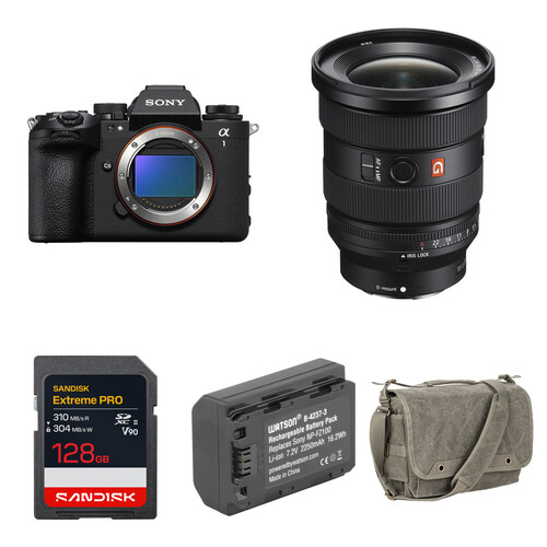 Sony a1 II Mirrorless Camera with 16-35mm f/2.8 Lens and Basic Bundle