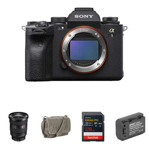 Sony a1 Mirrorless Camera with 16-35mm f/2.8 II Lens and Basic Bundle
