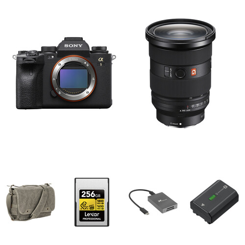 Sony a1 Mirrorless Camera with 24-70mm f/2.8 II Lens and Essentials+ Kit