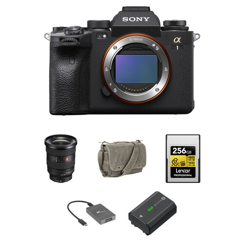 Sony a1 Mirrorless Camera with 16-35mm f/2.8 II Lens and Essentials+ Kit