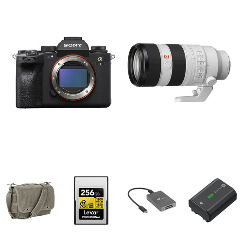 Sony a1 Mirrorless Camera with 70-200mm f/2.8 II Lens and Essentials+ Kit
