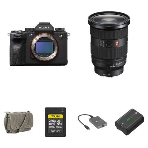 Sony a1 Mirrorless Camera with 24-70mm f/2.8 II Lens and Essentials+ Kit