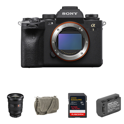 Sony a1 Mirrorless Camera with 16-35mm f/2.8 II Lens and Basic Bundle
