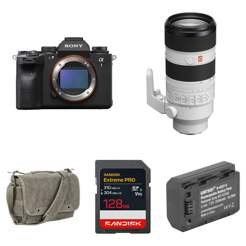 Sony a1 Mirrorless Camera with 70-200mm f/2.8 II Lens and Basic Bundle