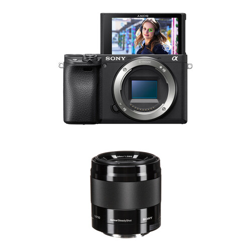 Sony a6400 Mirrorless Camera with 50mm f/1.8 Lens Kit B&H Photo
