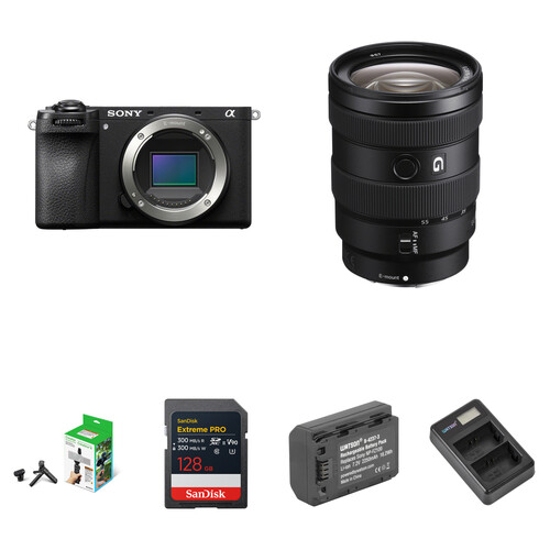 Sony a6700 Mirrorless Camera with 16-55mm f/2.8 Lens and Content Creation Kit
