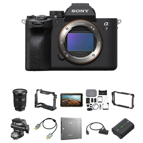 Sony a7 IV Mirrorless Camera with 24-70mm f/2.8 II Lens and External Recording Kit