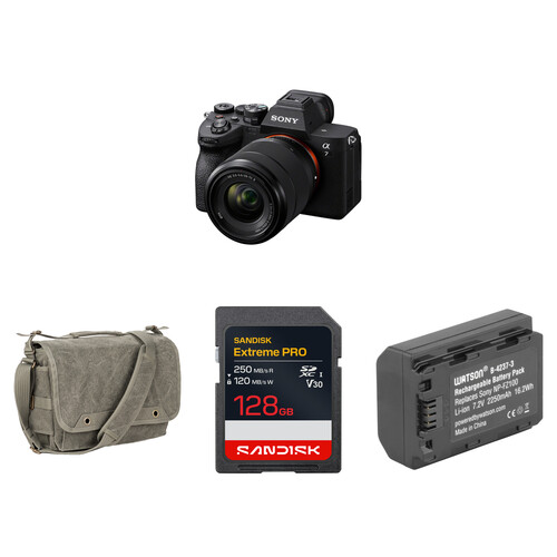 Sony a7 IV Mirrorless Camera with 28-70mm f/3.5-5.6 II Lens and Basic Bundle