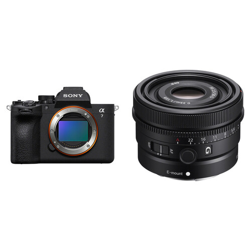 Sony a7 V Mirrorless Camera with 50mm f/2.5 Lens