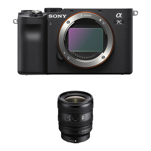 Sony a7C Mirrorless Camera with 16-25mm f/2.8 Lens Kit (Black)