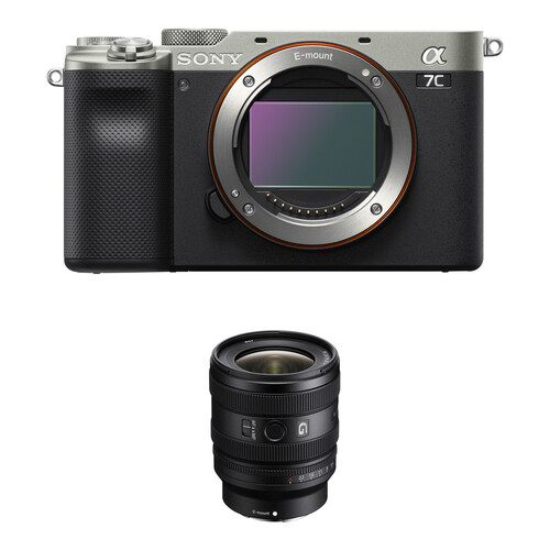 Sony a7C Mirrorless Camera with 16-25mm f/2.8 Lens Kit (Silver)