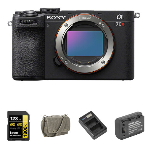 Sony a7CR Mirrorless Camera with Basic Bundle (Black)