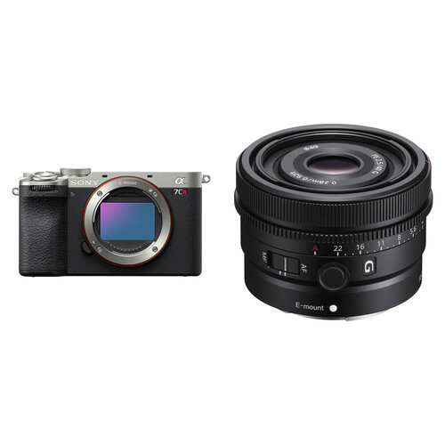 Sony a7CR Mirrorless Camera with 40mm f/2.5 Lens Kit (Silver)