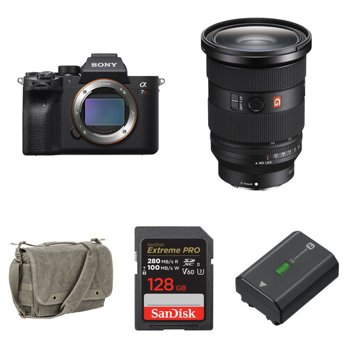 Sony a7R IVA Mirrorless Camera with 24-70mm f/2.8 II Lens and Essentials+ Kit