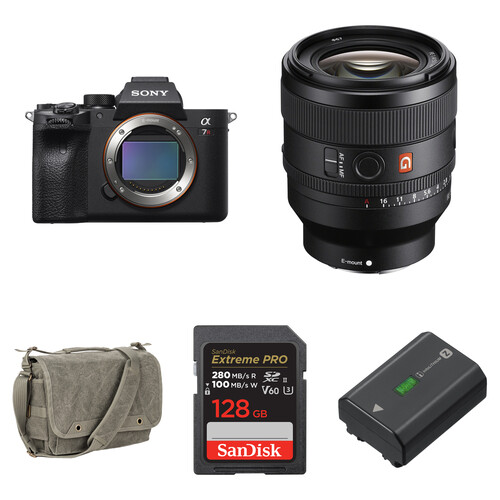 Sony a7R IVA Mirrorless Camera with 50mm f/1.4 Lens and Essentials+ Kit