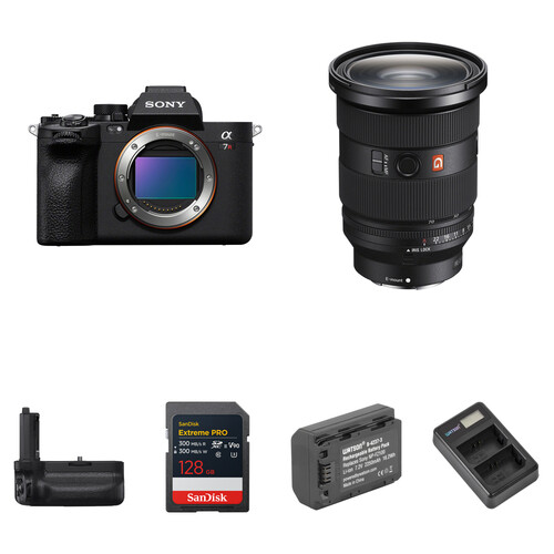 Sony a7R V Mirrorless Camera with 24-70mm f/2.8 II Lens and Performance Kit