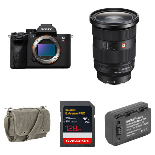 Sony a7R V Mirrorless Camera with 24-70mm f/2.8 II Lens and Basic Bundle