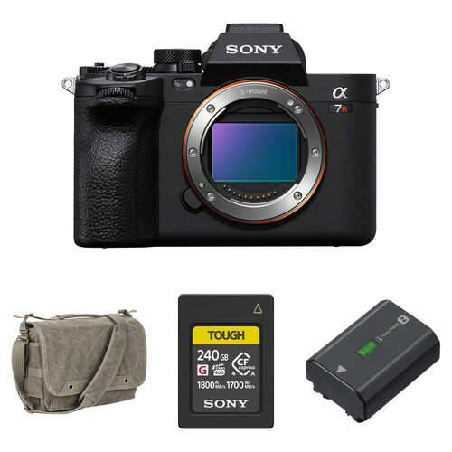 Sony a7R V Mirrorless Camera with Essentials+ Kit