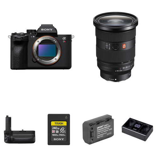 Sony a7R V Mirrorless Camera with 24-70mm f/2.8 II Lens and Performance Kit