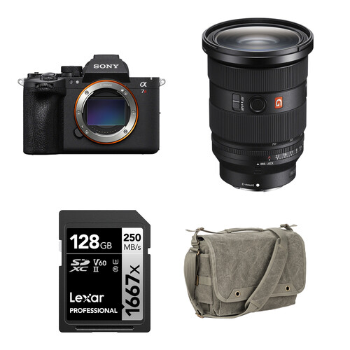 Sony a7R VI Mirrorless Camera with 24-70mm f/2.8 Lens and Basic Bundle