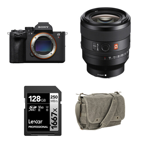 Sony a7R VI Mirrorless Camera with 50mm f/1.4 Lens and Basic Bundle